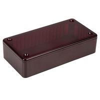 hammond 1591atrd polycarbonate box 100 x 50 x 25 red