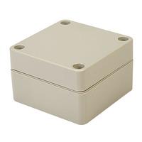 hammond 1554bgy watertight abs enclosure 65 x 65 x 40mm grey