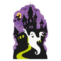 Haunted House Hanging Cut Out Decorations