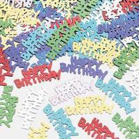 Happy Birthday Party Table Confetti
