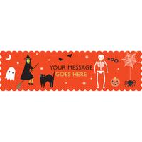 Happy Halloween Personalised Party Banner