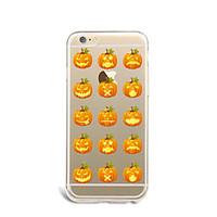 Halloween For Ultra-thin / Pattern Case Back Cover Case Fruit Soft TPU AppleiPhone 7 Plus / iPhone 7 / iPhone 6s Plus/6 Plus / iPhone 6s/6 / iPhone