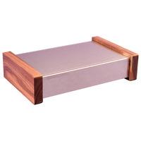 Hammond 1444-16CWW Aluminium Chassis Wood Panels Natural (254 x 15...