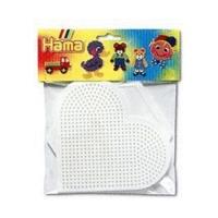 Hama Pegboards - Hex & Heart