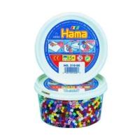 Hama 3, 000 Beads in a Tub - Glitter Mix