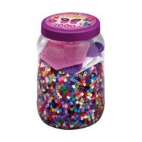 Hama Beads and Pegboards in Tub (Purple