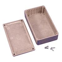 Hammond 1590PF Diecast Enclosure Flanged Base Natural (153 x 82 x ...