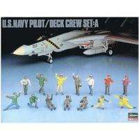 Hasegawa US Navy Pilot / Deck Crew Set A (36006 X48-6)