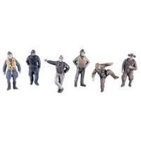 hasegawa wwii pilot figure set japanese german us british 35008 x72 8