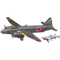 Hasegawa Mitsubishi G4M2E Type 1 Attack Bomber Model 24 Tei with MXY7 OHKA Model 11 (00550)