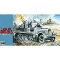 hasegawa 8 ton half track quadruple 20mm aa 31114