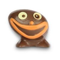 happy face milk chocolate easter egg