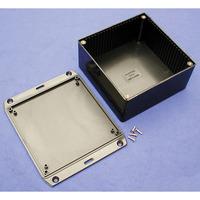 Hammond 1591UFLBK Multipurpose FRABS Enclosure Flanged Lid 120x120...