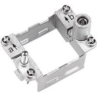 harting 09 14 006 0313 han modular 6b hinged frame for 2 modules 