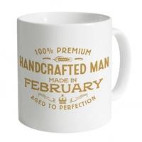 Handcrafted Man - Made in February Mug