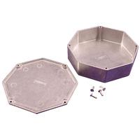 Hammond 1590STPCPR Diecast Enclosure Octagon 133 x 133 x 39 Purple