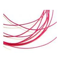 Habico Fine Wired Wrapped Cord Fuchsia Pink