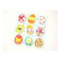 Handmades 3D Stickers for Creative Crafts Easter Eggs