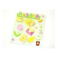 Handmades 3D Stickers for Creative Crafts Easter Motifs