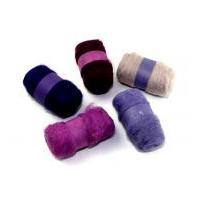 Habico Felting Wool Bundle Purple Assortment