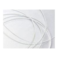 habico fine wired wrapped cord white