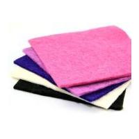 habico extra thick wool felt pinkpurple assortment