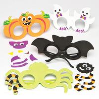 Halloween Foam Glasses Kits (Pack of 4)