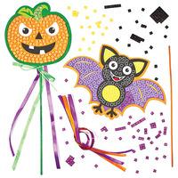 halloween mosaic wand kits pack of 4