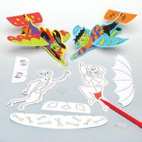 halloween colour in gliders pack of 6