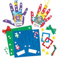 Handprint Christmas Decoration Kits (Pack of 4)