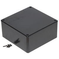 hammond 1591usbk multipurpose gpabs enclosure 120 x 120 x 59 black