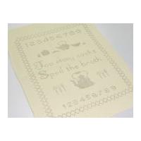 Habico Traditional Printed Embroidery Sampler Too Many Cooks