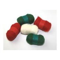 habico felting wool bundle christmas assortment