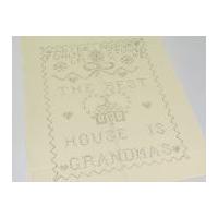 Habico Traditional Printed Embroidery Sampler Best House Is Grandmas