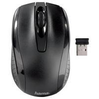 Hama AM-7200 800dpi Wireless Optical Mouse (Black)
