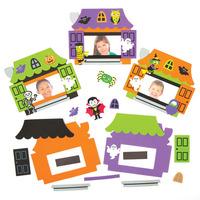 Haunted House Photo Frame Magnet Kits (Pack of 30)
