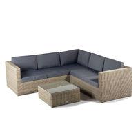 Hampton 5 Seater Lounge Sofa Set