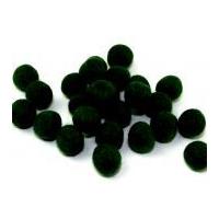 habico felt ball embellishments 15mm xmas green