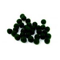 habico felt ball embellishments 10mm xmas green