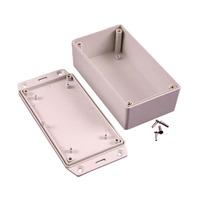 hammond 1591xxcflgy frabs enclosure flanged lid 121 x 66 x 40mm grey