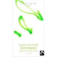 Hampstead Tea Peppermint Organic Fairtrade Infusion - 20 Sachets