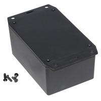 hammond 1591xxtflbk frabs enclosure flanged lid 123 x 83 x 59mm black