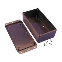 hammond 1591xxdsflbk gpabs enclosure flanged lid 152 x 82 x 50mm black