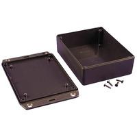 hammond 1591xxssflbk gpabs enclosure flanged lid 110 x 82 x 43mm black