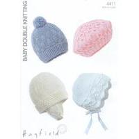 Hats in Hayfield Baby DK (4411)