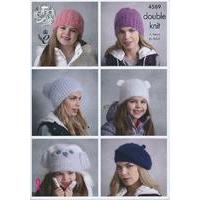 hats in king cole embrace dk 4589