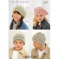 hats in sirdar crofter dk 9339