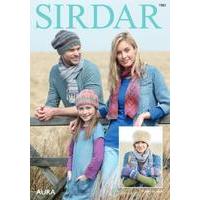 Hats, Scarf and Mittens in Sirdar Aura (7883)