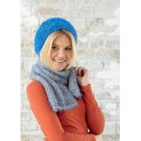 hat scarf and snood in sirdar touch 7783