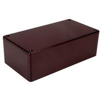 hammond 1591dtrd polycarbonate box 150 x 80 x 50 red